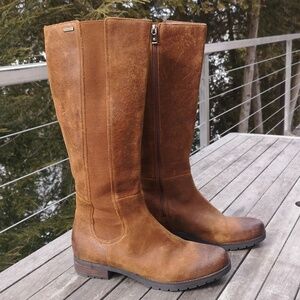 Rockport Brown Leather Knee-High Boots